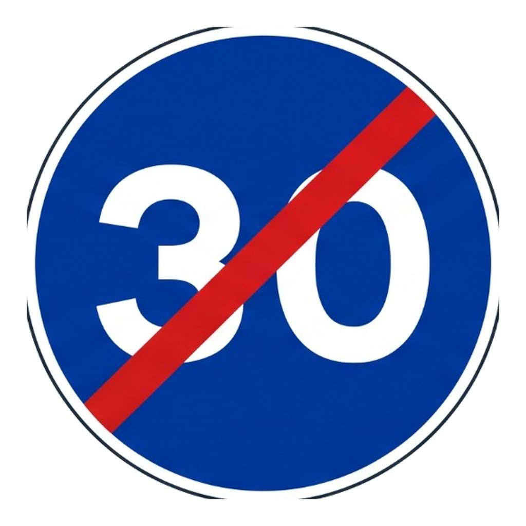 Fim da obrigação de velocidade mínima