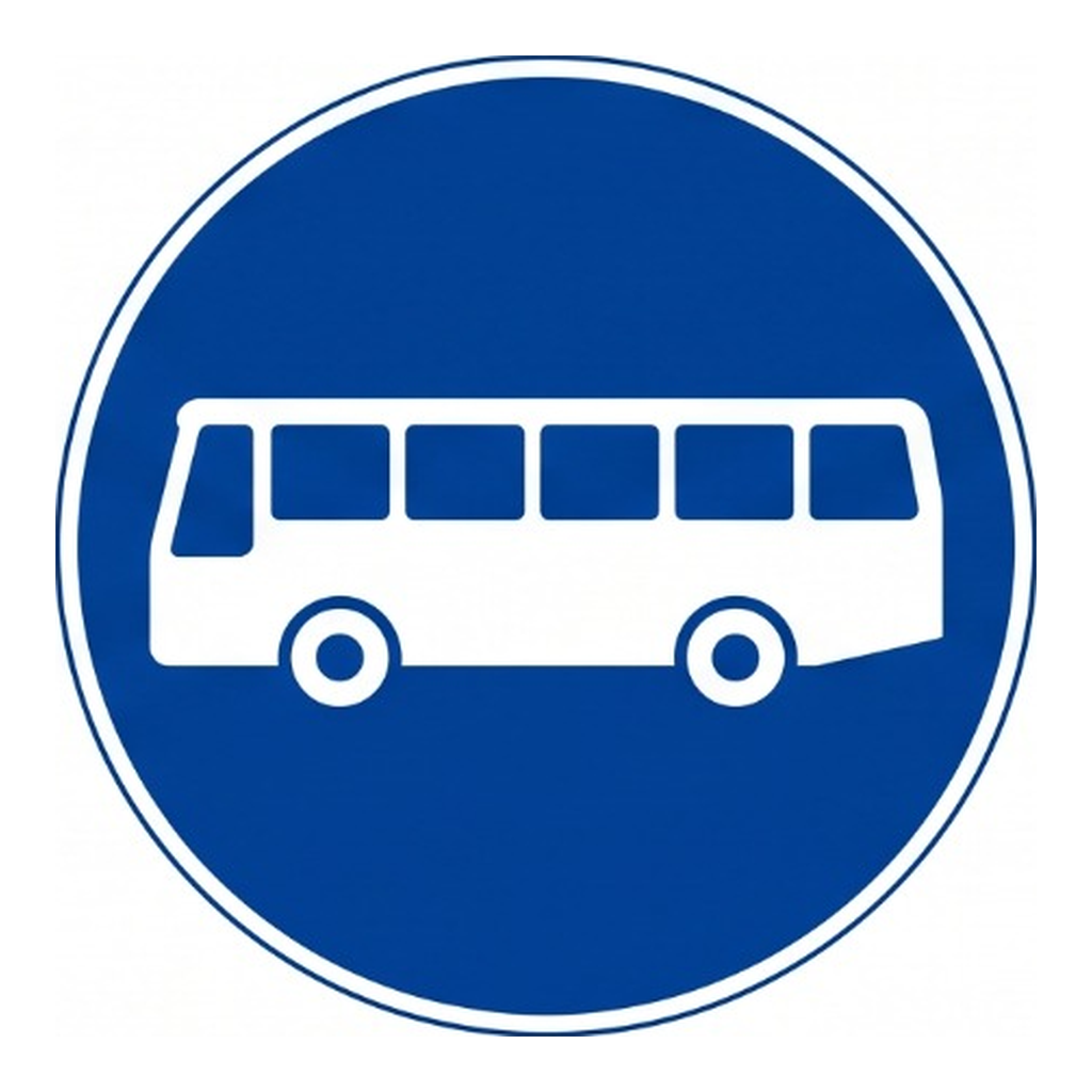 Via reservada a veículos de transporte público
