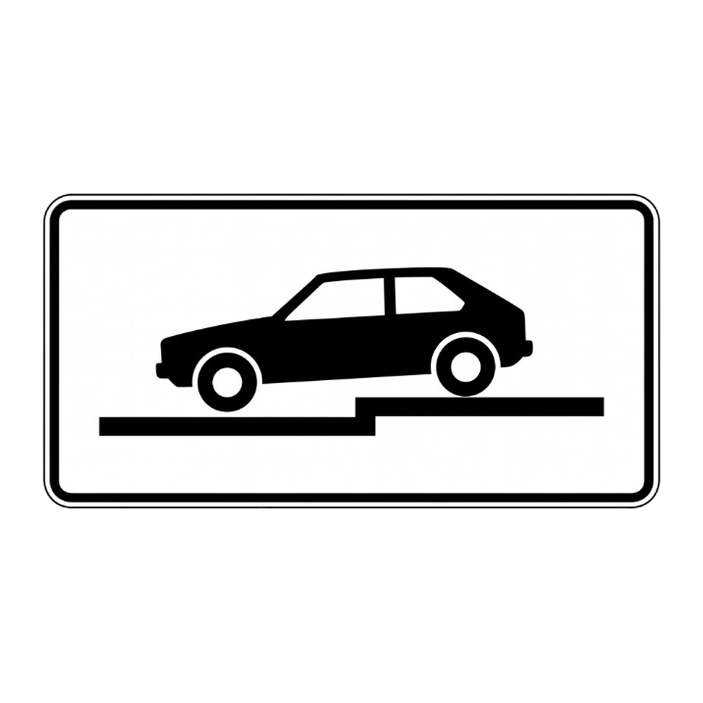 Modelo 12e — Posição autorizada para estacionamento — variante 12e
