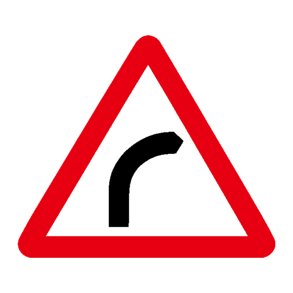 Curva à direita