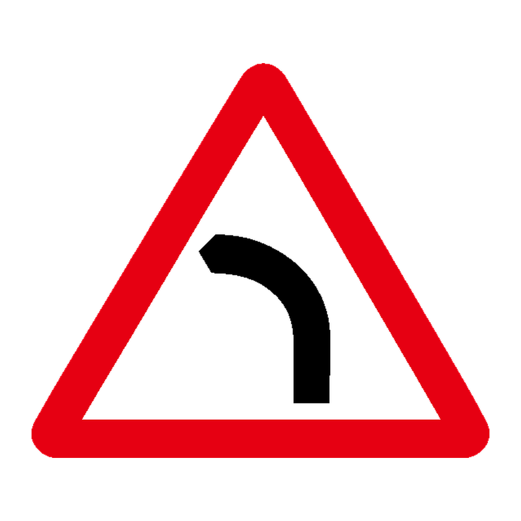 Curva à esquerda