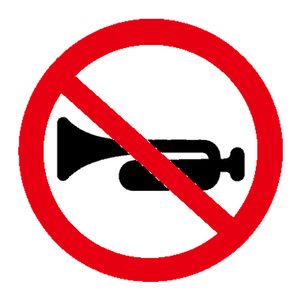 Proibição de sinais sonoros