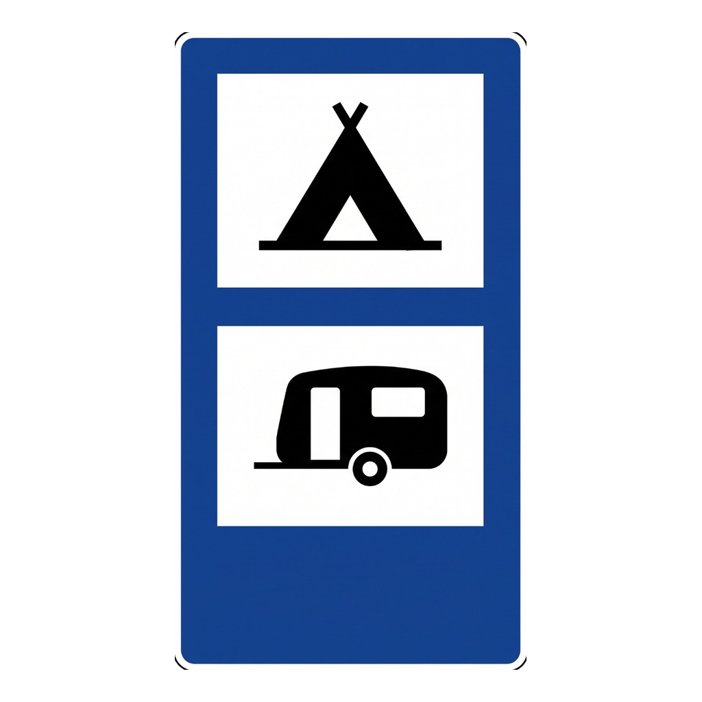 Parque misto para campismo e caravanismo