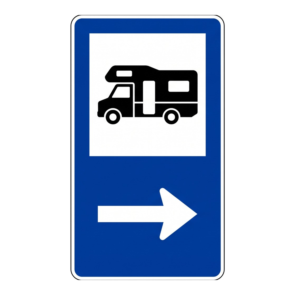 Área de serviço para autocaravanas