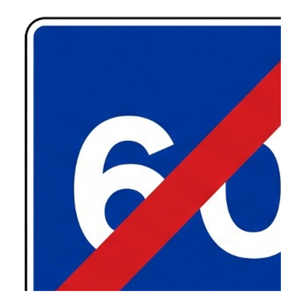 Fim de velocidade recomendada
