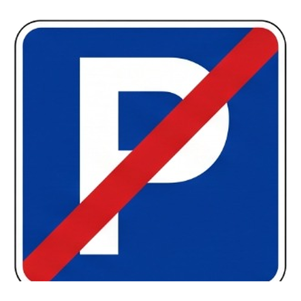 Fim de estacionamento autorizado