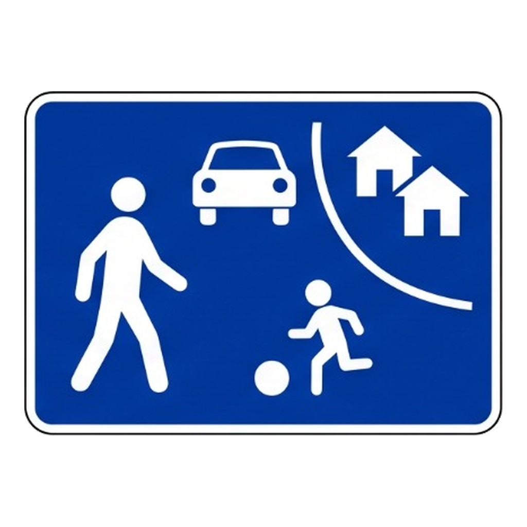 Zona residencial ou de coexistência
