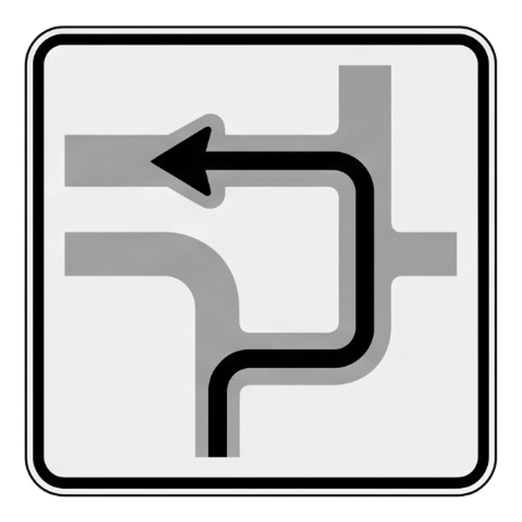 Pré-sinalização de itinerário