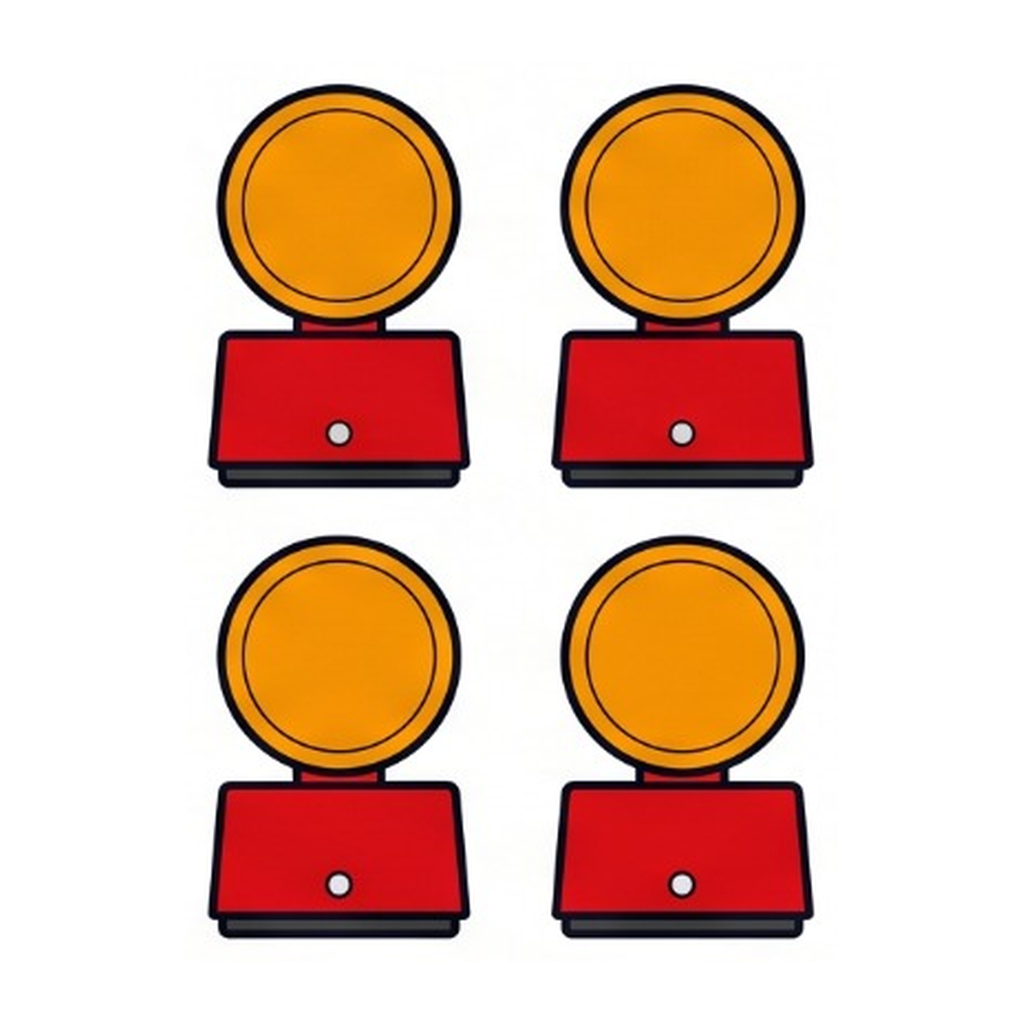 Conjunto de lanternas sequenciais — variante ET8