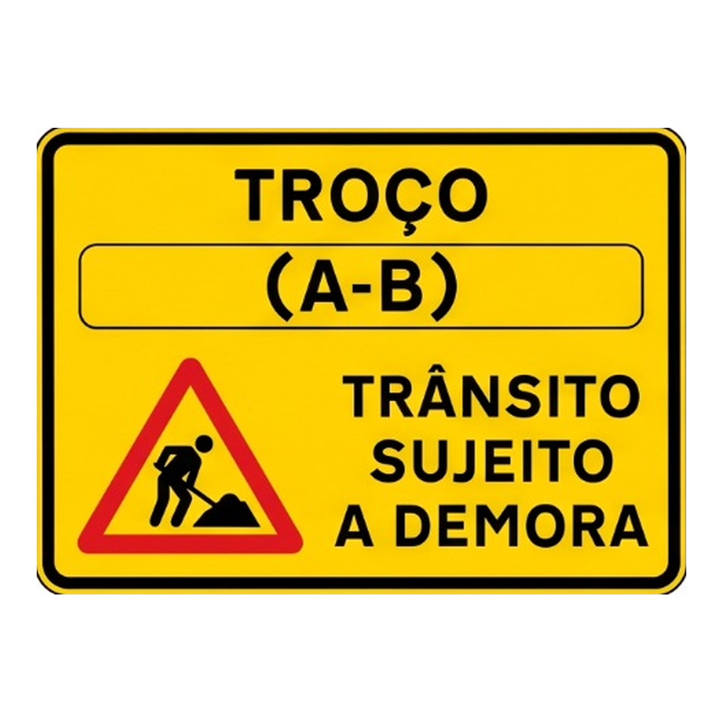 Trânsito sujeito a demora