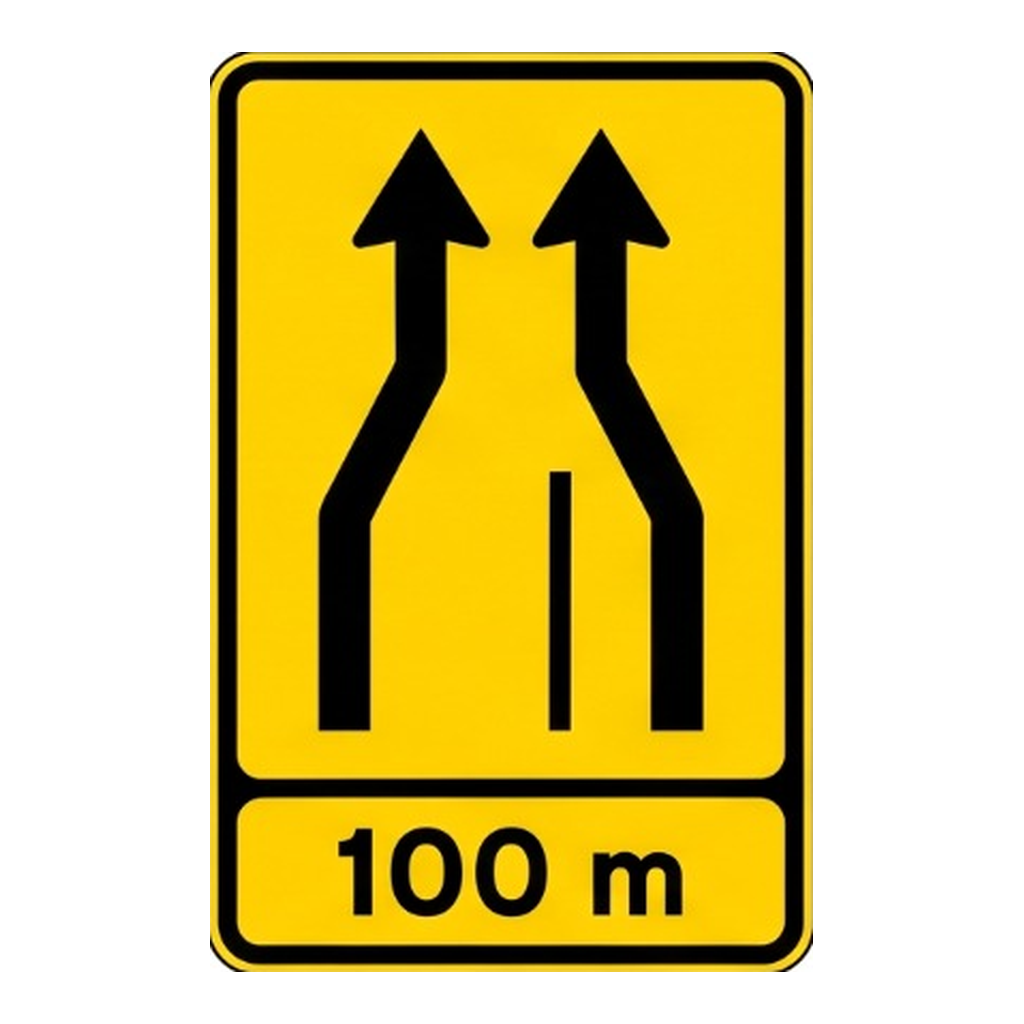 Estreitamento de via de trânsito