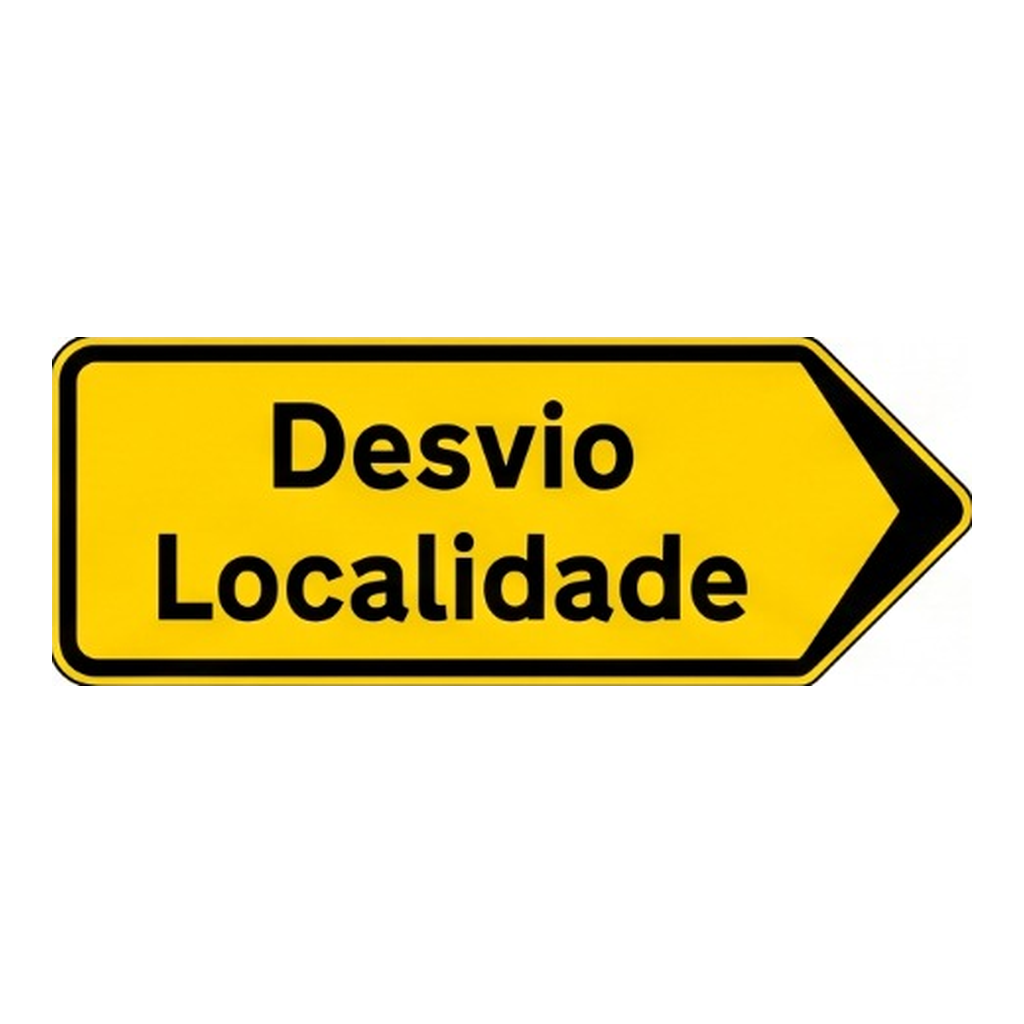 Desvio de itinerário — variante a