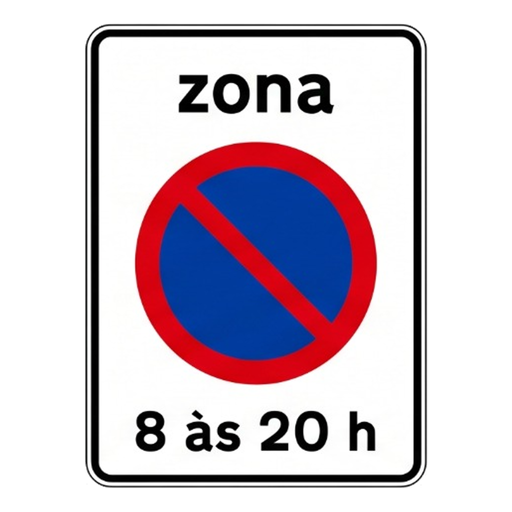 Zona de estacionamento proibido